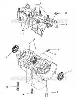CAJA DEL CIGÜEÑAL ASSEMBLY 500 EFI/0930674 and  500 EFI SKS/0930574 (4922962296029A)