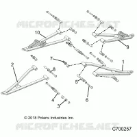 SUSPENSIÃ“N DELANTERA CONTROL ARMS