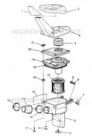 CAJA FILTRO DE AIRE 6X6 400L