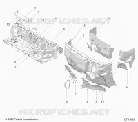 CAPUCHA LINER AND FRONT CLOSEOFF