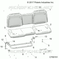 ASIENTO ASM. REAR