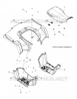 TRASERO CAB, ASIENTO and para pies