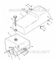 ASIENTO/TANQUE DE GAS ASSEMBLY WideTrak (4921302130003A)