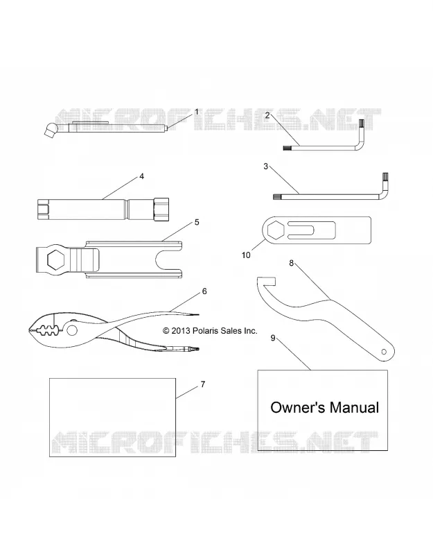 REFERENCES, TOOL KIT AND EL MANUAL DEL PROPIETARIO
