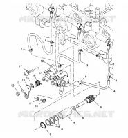 BOMBA DE ACEITE ULTRA SKS 0960578, EURO ULTRA SKS E960578, and  ULTRA RMK 0960978 (4931683168D001)