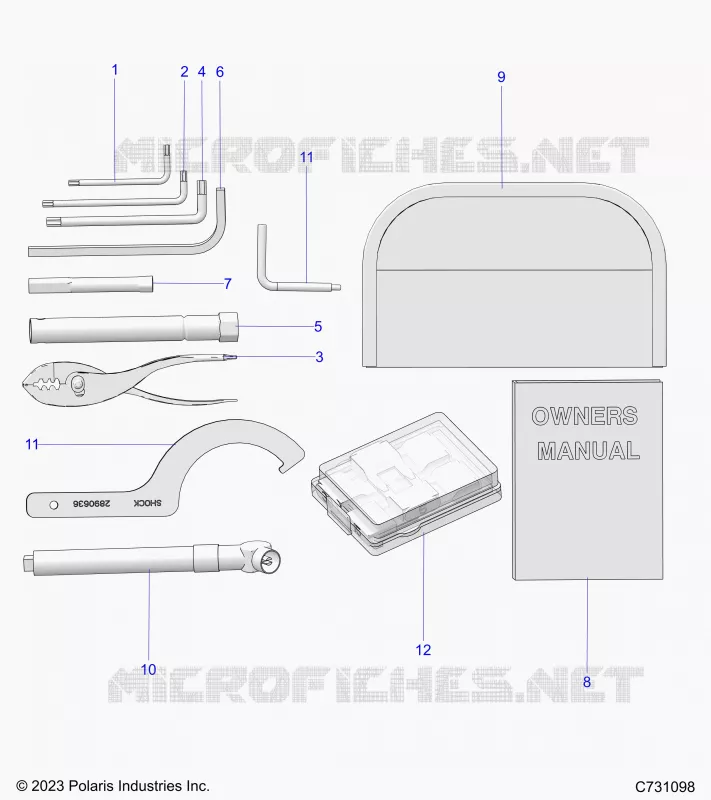 REFERENCE, EL MANUAL DEL PROPIETARIO AND TOOL KIT