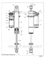 SUSPENSION TRASERA SHOCK INTERNALS