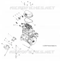 MOTOR, MONTAJE DEL CUERPO DEL ACELERADOR
