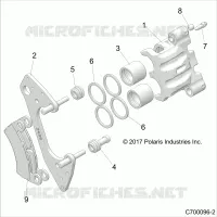 FRENO FRONTAL CALIPER