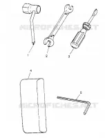 KIT DE HERRAMIENTA SL 650 STD B954358 (4932923292B011)