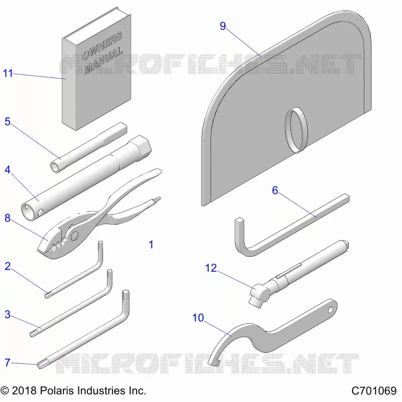 REFERENCE, EL MANUAL DEL PROPIETARIO AND TOOL KIT