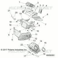 ENGINE, TOMA DE AIRE SYSTEM