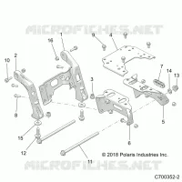 CHASSIS, MOUNTING, FRONT CAJA DE ENGRANAJES