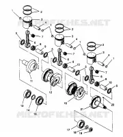 PISTÓN Y CIGÜEÑAL 600 XCR 0961676 AND EUROPEAN 600 XCR E961676 (4932123212C009)