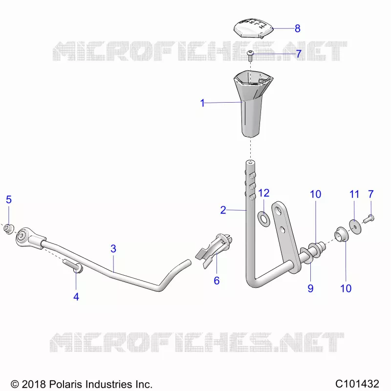 TREN, GEAR SELECTOR