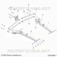 SUSPENSION TRASERA CONTROL ARMS