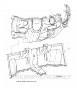 TABLERO, LOWER, STEREO AND HEATER, RH
