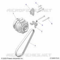 ENGINE, ALTERNADOR