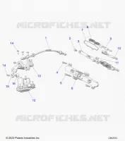 ENGINE, VALVOLA ESCAPE ASM. AND ACTUATOR