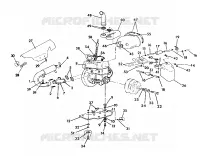 MONTAJE DEL MOTOR Indy Lite (4921332133019A)