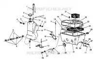 TANQUE DE ACEITE / CAJA DE AIRE WIDETRAK LX 0962064 and EUROPEAN WIDETRAK LX E9 (4931643164C005)