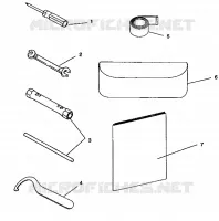 KIT DE HERRAMIENTA 500 EFI E942774 and  EFI SKS E942574 (49274127410020)