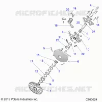 TREN, PRIMARY CLUTCH