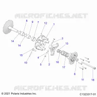 TREN, PRIMARY CLUTCH