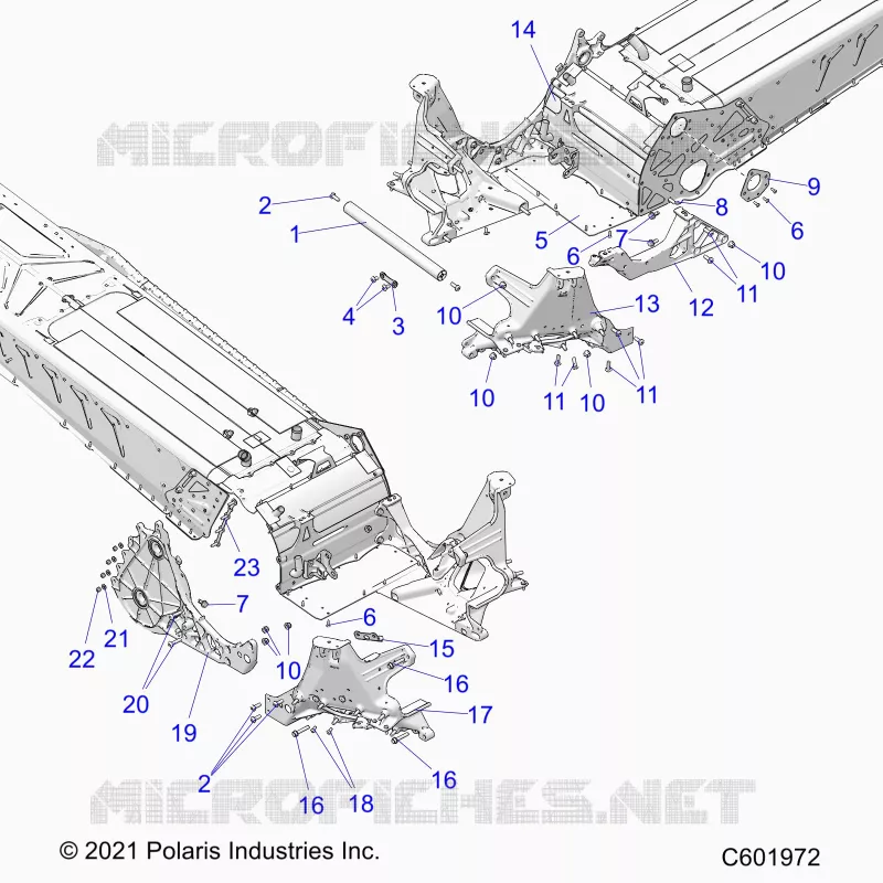 CHASSIS, BULKHEAD ASM.