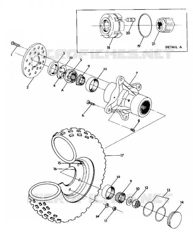 Tren delantero UPDATED 2-91 6X6 (4919811981017A)