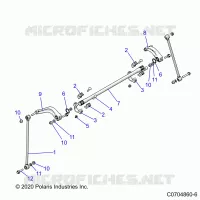 SUSPENSION, REAR BARRA ESTABILIZADORA
