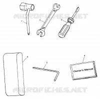 KIT DE HERRAMIENTA SL 780 B974088 and Intl. SL 780 I974088 (4940924092B012)
