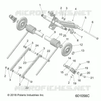 SUSPENSION, TRASERO ARM PAR