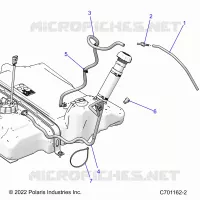 SISTEMA DE COMBUSTIBLE, FUEL LINES, STD.