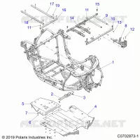 CHASSIS, MAIN FRAME AND ESQUÃD PLATES