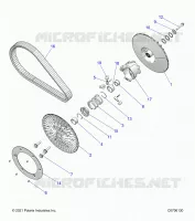 TREN, SECONDARY CLUTCH