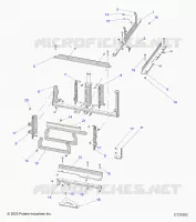 ELECTRICA, BATTERY, MOUNTING, PT R23E3GC4BD/B9 (C731083)