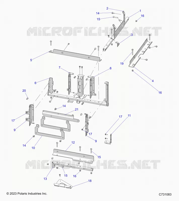 ELECTRICA, BATTERY, MOUNTING, PT R23E3GC4BD/B9 (C731083)