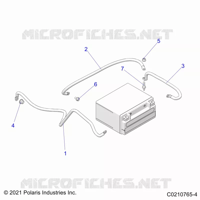 ELECTRICA, BATTERY CABLES