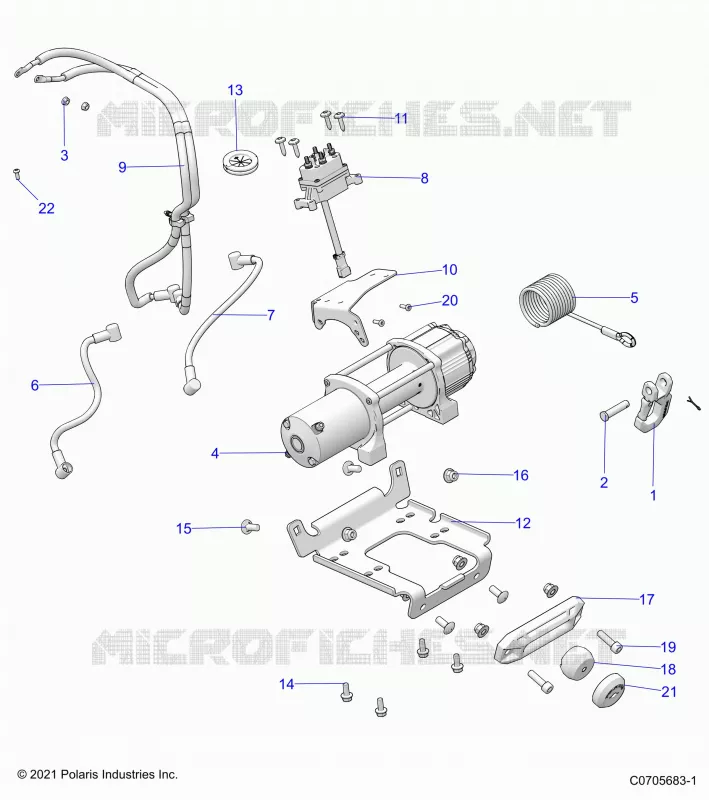 CHASSIS, CABRESTANTE