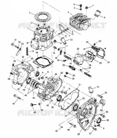 CAJA DEL CIGÜEÑAL AND CILINDRO SPORT 400L W958540 (4930133013C008)