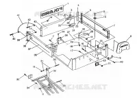 MONTAJE cama trasera 6x6 400L, SWEDISH S948740 and  NORWEGIAN N948740 (4926812681005A)