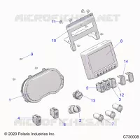 ELECTRICA, DASH INSTRUMENTS