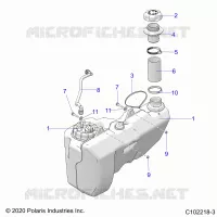 SISTEMA DE COMBUSTIBLE, FUEL TANK