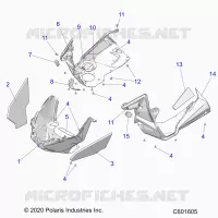 NOSEPAN ASM./FENDERS