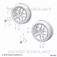 RUEDAS, FRONT AND REAR