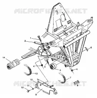 ASAMBLEA tracción delantera 6X6 350L S938739 (4924362436012A)