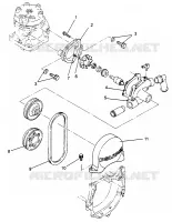 BOMBA DE AGUA Storm 0965782, Storm SKS 0965582,  Euro Storm E965782, Euro Stor (4931593159D003)