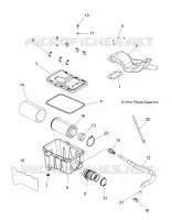 MOTOR, TOMA DE AIRE SYSTEM