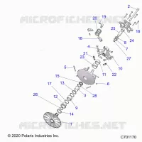 TREN, PRIMARY CLUTCH